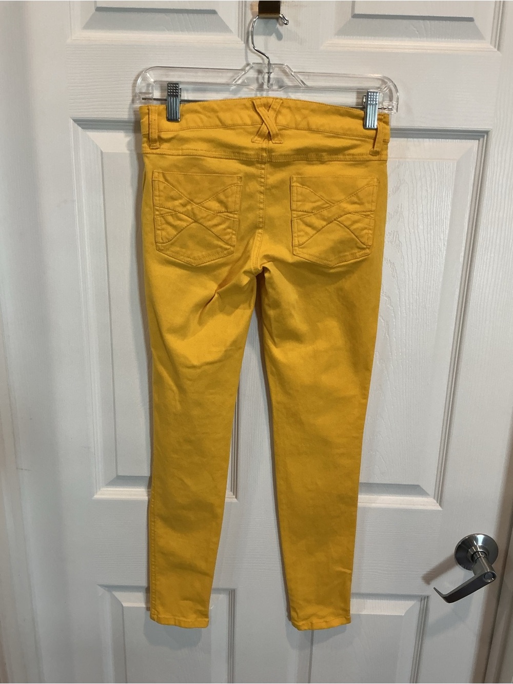 Royal Bones Mustard Yellow Denim Pants - Picture 9 of 9
